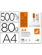 PAPEL A4 80G/M2 PAQ.500 H.BL MICROPERFORADO TRES PARTES IGUALES