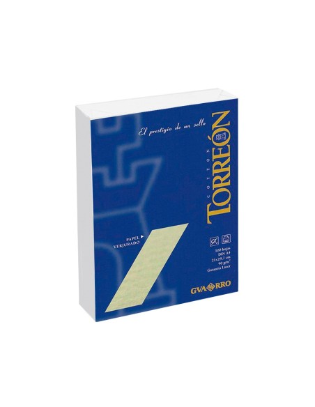 PAPEL TORREON BLANCO CREMA A4 90 GRS. PAQUETE 100