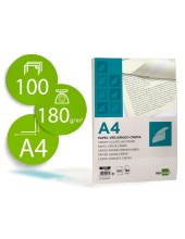 PAPEL VERJURADO  A4 180G/M2 CREMA PQ.DE 100H.