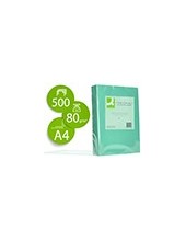 PAPEL COLOR Q-CONNECT DIN A4 80 GR VERDE PAQUETE DE 500 HOJAS 2