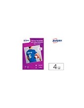 PAPEL TRANSFER AVERY CAMISETAS ALGODON OSCUROS CARTUCHO A4 PK.DE 4H. 2