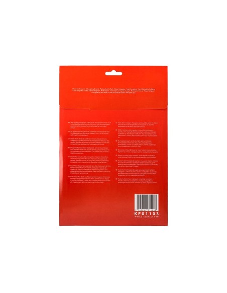 PAPEL Q-CON.FOTO GLOSSY KF01103 DIN A4 DIGITAL PHOTO PARA INK BOLSA 2