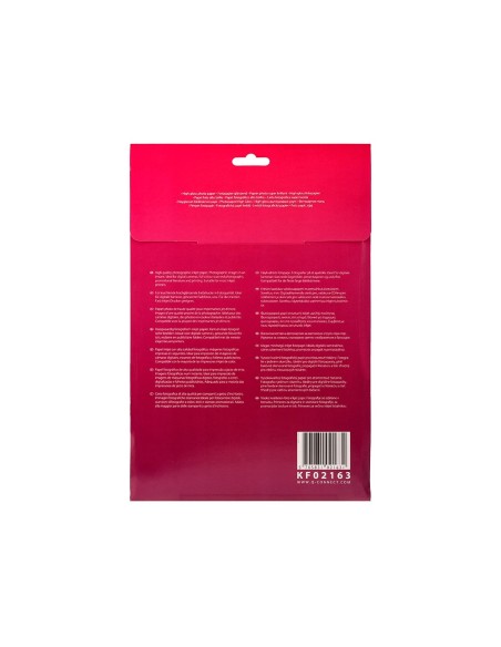 PAPEL Q-CON.FOTO GLOSSY KF02163 DIN A4 ALTA CALIDAD DIGITAL PHOTO PAR