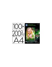 PAPEL FOTOGRAFICO HP SEMI-GLOSSY 170G/M2- A4- 100H Q2510A 2