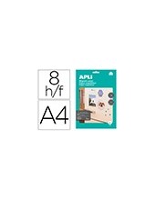 PAPEL MAGNETICO APLI BL A4 IMPRESORAS INKJET PAQUETE 8 HOJAS 10245 2