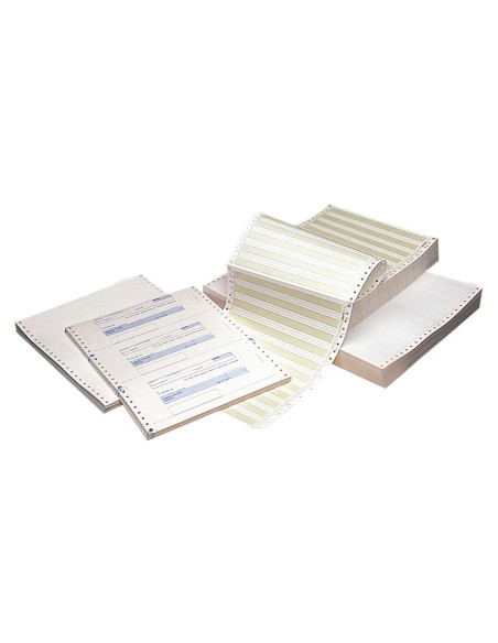 PAPEL CONTINUO 380X11 PAUTADO CAJA 2500 H. PAPEL CONTINUO 380X11 PAUTADO CAJA 2500 H.