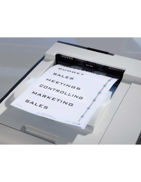 ETIQUETA ADH. AVERY L4761-25 61X192MM BL. P/LOMO ARCHIVADOR 100UD.