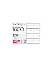 ETIQUETA ADH. APLI 1274 105X37MM 100H. 2
