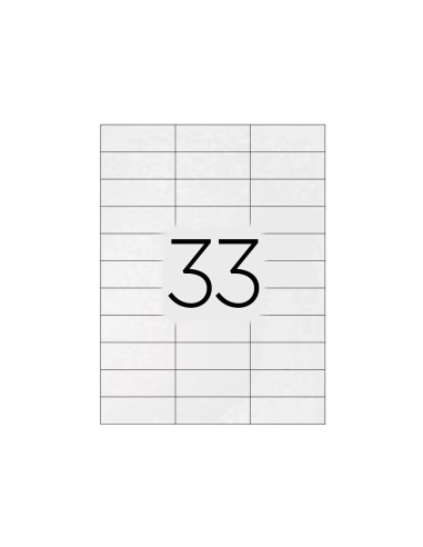 ETIQUETA ADH. Q-CON. 70X25MM 100H.