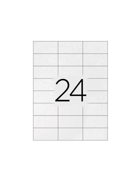 ETIQUETA ADH. Q-CON. 70X37MM 100H.