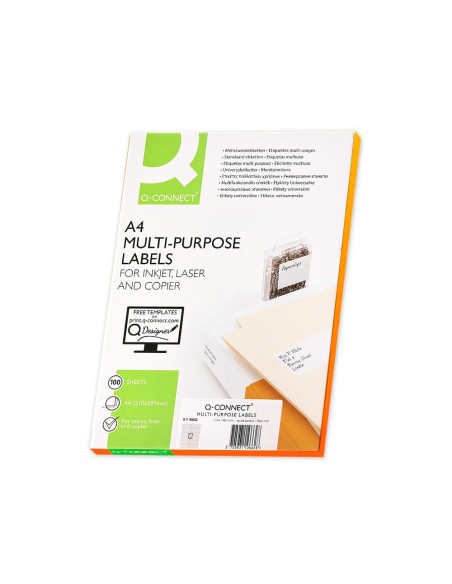 ETIQUETA ADH. Q-CON. 105X48MM 100H.