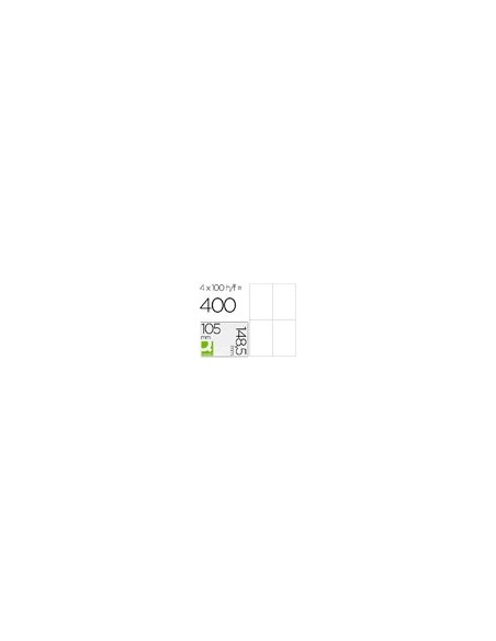 ETIQUETA ADH. Q-CON. 105X148,5MM 100H. ETIQUETA ADH. Q-CON. 105X148,5MM 100H.