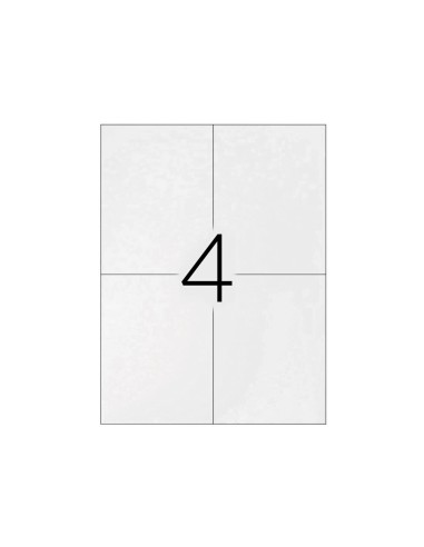 ETIQUETA ADH. Q-CON. 105X148,5MM 100H. ETIQUETA ADH. Q-CON. 105X148,5MM 100H.