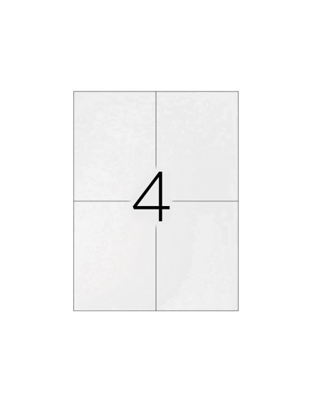 ETIQUETA ADH. Q-CON. 105X148,5MM 100H. ETIQUETA ADH. Q-CON. 105X148,5MM 100H.