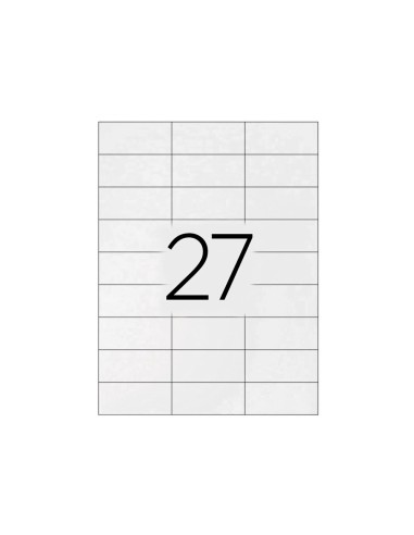 ETIQUETA ADH. Q-CON. 70X30MM 100H.