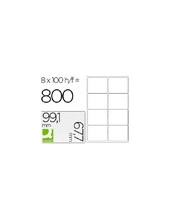 ETIQUETA ADH. Q-CON. 99,1X67,7MM 100H. 2