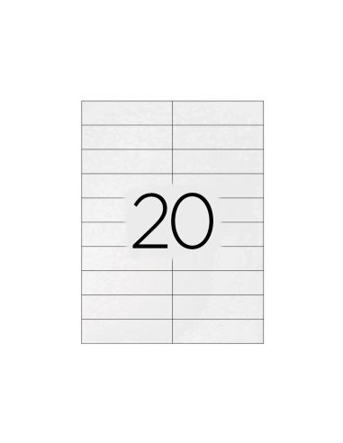 ETIQUETA ADH. Q-CON. 105X29MM 100H.