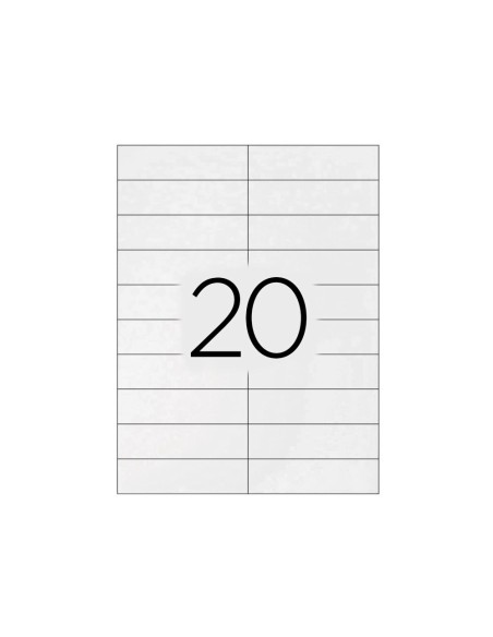 ETIQUETA ADH. Q-CON. 105X29MM 100H.