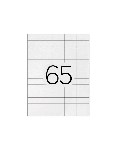 ETIQUETA ADH. Q-CON. 38,1X21,2MM 100H.