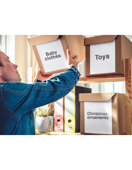 ETIQUETA ADH. Q-CON. 297X210MM TPTE. 25H.