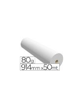 PAPEL REPROGRAFIA PARA PLOTTER PLUS BOBINA 914X50 M. 80 GRS. PARAIMPR 2