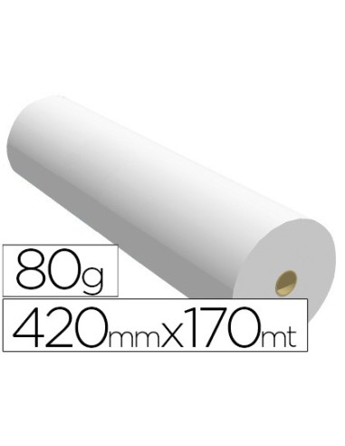 PAPEL REPROGRAFIA PPC PARA PLANOS 420MMX170MT 80GR