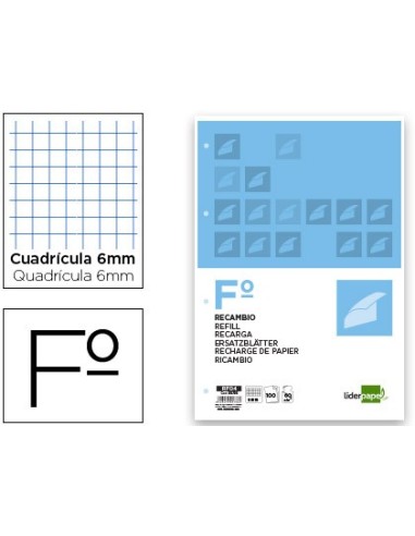 REC.FL.100 H 4TF-07 CUADRO 6 MM 4 TAL.C/MARGEN