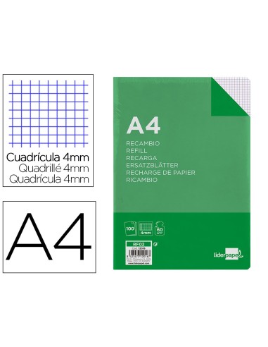 REC.FL.100 H 0TF-01 CUADRO 4 MM SIN TAL.C/MARGEN