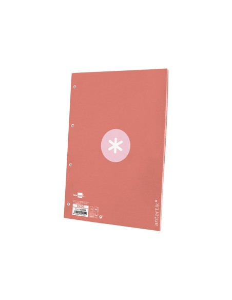 RECAMBIO  A4 ANTARTIK 80H. 90G/M2 5MM4 TAL.1B. MARCO ROSA