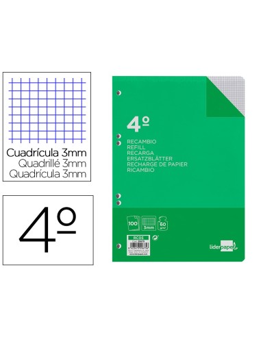 REC.4º 100 H 6TC-06 CUADRO 3 MM 6 TAL.UNIVERSAL C/MARGEN