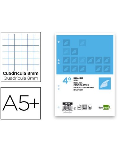 REC.4º 100 H 6TC-08 CUADRO 8 MM 6 TAL.UNIVERSAL C/MARGEN