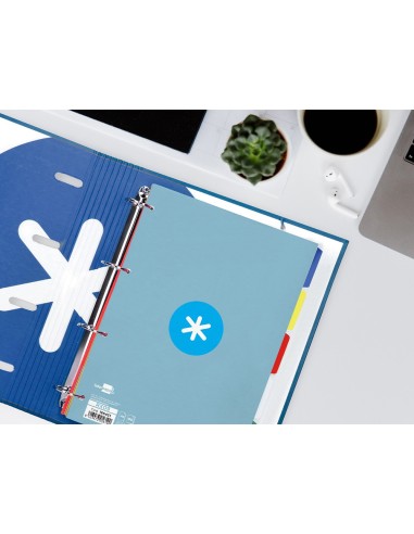 RECAMBIO  A4 ANTARTIK 80H. 90G/M2 5MM4 TAL.1B. MARCO CEL.