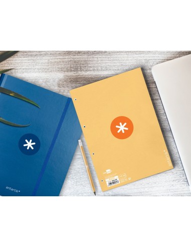 RECAMBIO  A4 ANTARTIK 80H. 90G/M2 5MM4 TAL.1B. MARCO AM.