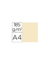 CARTULINA GUARRO A4 CARNE 185 GR PQ.50 H 2