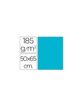 CARTULINA GUARRO AZUL TURQUESA-50X65 CM 185 GR 2