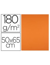 CARTULINA 50X65 CM NARANJA 180 GR UD.