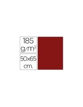 CARTULINA GUARRO GRANATE 50X65 CM 185 GR 2