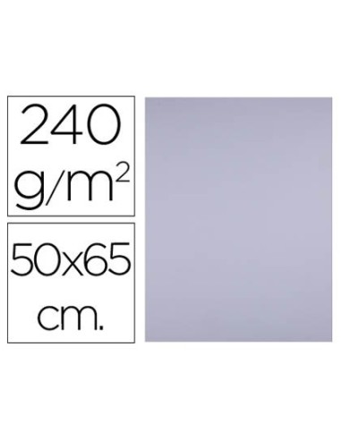 CARTULINA LIDERPAPEL 50X65 CM LILA 240 GR UNIDAD CX50