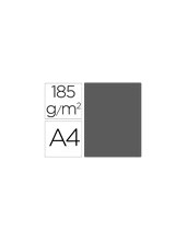 CARTULINA GUARRO DIN A4 GRIS PLOMO 185 GR PAQUETE 50 H 200040178 2
