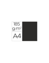 CARTULINA GUARRO DIN A4 NEGRO 185 GR PAQUETE 50 H 200040179 2