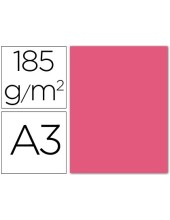 CARTULINA GUARRO DIN A3 FUCSIA 185 GR PAQUETE 50 H 200040190