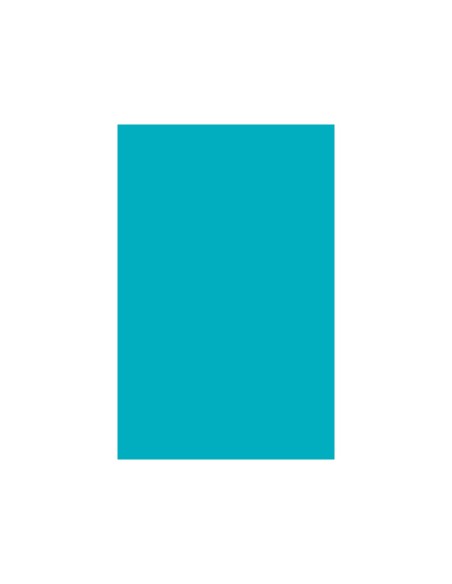 CARTULINA GUARRO DIN A3 AZUL TURQUESA 185 GR PAQUETE 50 H 200040204