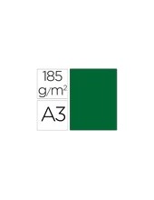 CARTULINA GUARRO DIN A3 VERDE ABETO 185 GR PAQUETE 50 H 200040209 2