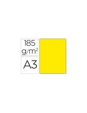 CARTULINA GUARRO DIN A3 AM.FLUORESCENTE 185 GR PAQUETE 50 H 200040816 2