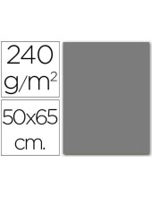 CARTULINA LIDERPAPEL 50X65 CM GRIS 240 GR UNIDAD CX47