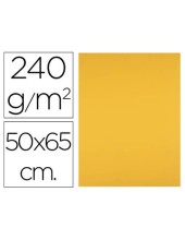 CARTULINA LIDERPAPEL 50X65 CM 240 G/M2 ORO VIEJO CX54