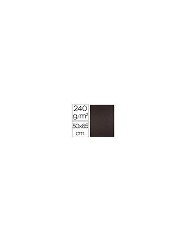 CARTULINA LIDERPAPEL 50X65 CM 240G/M2 MARRON PAQUETE 25 UNIDADES CARTULINA LIDERPAPEL 50X65 CM 240G/M2 MARRON PAQUETE 25 UNIDADES