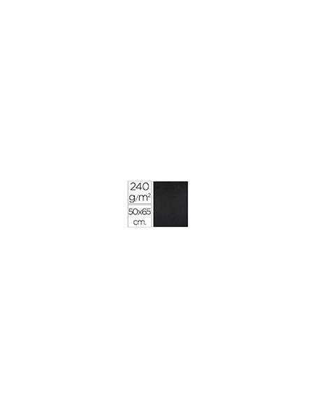 CARTULINA LIDERPAPEL 50X65 CM 240G/M2 NEGRO PAQUETE 25 UNIDADES CARTULINA LIDERPAPEL 50X65 CM 240G/M2 NEGRO PAQUETE 25 UNIDADES
