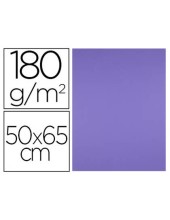 CARTULINA LIDERPAPEL 50X65 CM 180 GR PURPURA UNIDAD