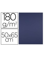 CARTULINA LIDERPAPEL 50X65 CM 180G/M2 AZUL ZAFIRO PAQUETE DE 25